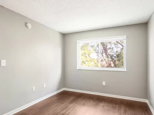 Prospect Park Apartment Homes model bedroom