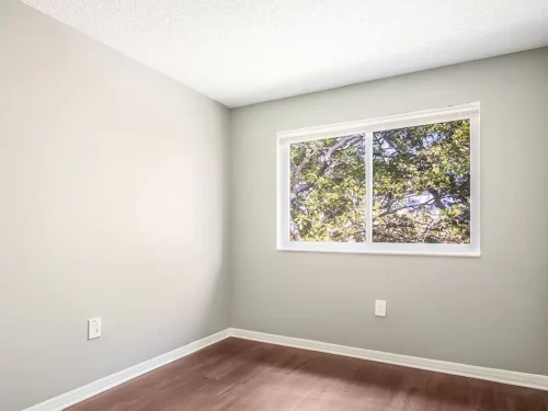Prospect Park Apartment Homes model bedroom