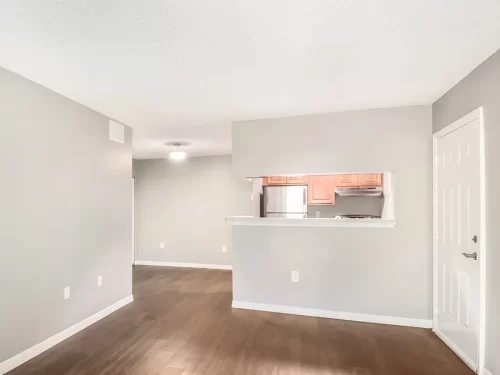 Prospect Park Apartment Homes model living room